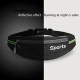 Sports Waist Bag Running Equipment Lightweight Large-Capacity Water-Repellent Breathable Outdoor Bag, 7 inch