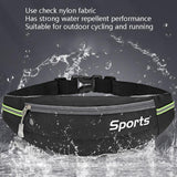 Sports Waist Bag Running Equipment Lightweight Large-Capacity Water-Repellent Breathable Outdoor Bag, 7 inch