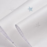 3D Stars Moon Self-Adhesive Wallpaper Mediterranean Children Wall Sticker, 0.53 x 3m