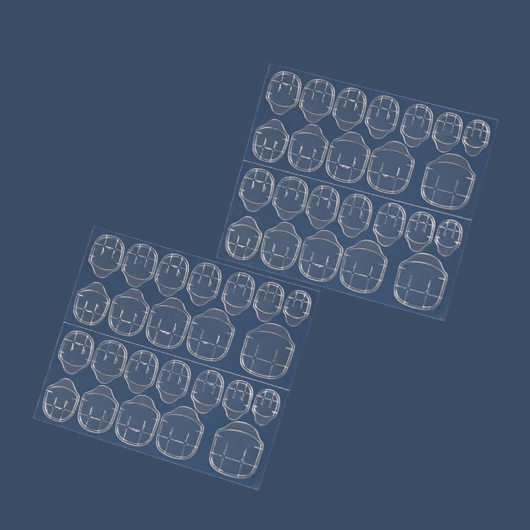 100 Sheets Jelly Glue Nail Double-Sided Adhesive Film Yellow Glue Nail Sticker, 12 Stickers/sheet Regular 0.5mm Thick, 12 Stickers/sheet Ultra-thin 0.3mm Thick, 12 Stickers/sheet Medium 0.4mm Thick, 24 Stickers/sheet Regular 0.5mm Thick               ...