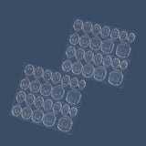 100 Sheets Jelly Glue Nail Double-Sided Adhesive Film Yellow Glue Nail Sticker, 12 Stickers/sheet Regular 0.5mm Thick, 12 Stickers/sheet Ultra-thin 0.3mm Thick, 12 Stickers/sheet Medium 0.4mm Thick, 24 Stickers/sheet Regular 0.5mm Thick               ...