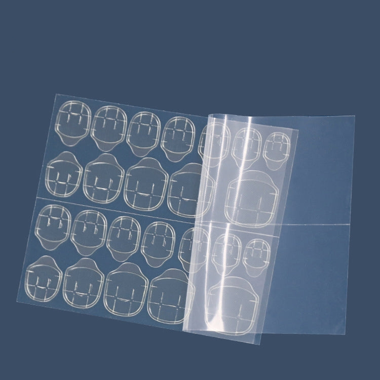 100 Sheets Jelly Glue Nail Double-Sided Adhesive Film Yellow Glue Nail Sticker, 12 Stickers/sheet Regular 0.5mm Thick, 12 Stickers/sheet Ultra-thin 0.3mm Thick, 12 Stickers/sheet Medium 0.4mm Thick, 24 Stickers/sheet Regular 0.5mm Thick               ...