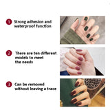 100 Sheets Jelly Glue Nail Double-Sided Adhesive Film Yellow Glue Nail Sticker, 12 Stickers/sheet Regular 0.5mm Thick, 12 Stickers/sheet Ultra-thin 0.3mm Thick, 12 Stickers/sheet Medium 0.4mm Thick, 24 Stickers/sheet Regular 0.5mm Thick               ...