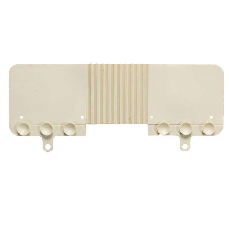 2 PCS Sink Foldable Flaps Kitchen Suction Cup Splash-Proof Flaps, Pink, White, Navy Blue White