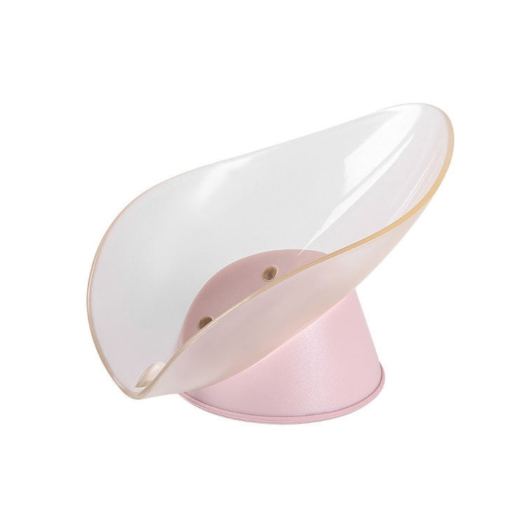 Toilet Drain Soap Box No Perforation Shelf, Blue, Light Pink, Grey Light Pink