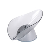 Toilet Drain Soap Box No Perforation Shelf, Blue, Light Pink, Grey Grey