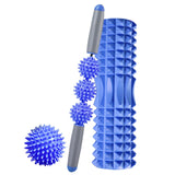 3 in 1 Eva Foam Roller Hollow Muscle Relaxation Roller Yoga Column Set, Length:, 33cm (Blue Crescent), 33cm (Pink Crescent ), 33cm (Purple Crescent ), 45cm (Pink Crescent), 45cm (Purple Crescent ), 45cm (Blue Crescent), 45cm (Pink Wolf Tooth )        ...