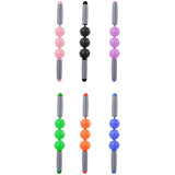 3 in 1 Eva Foam Roller Hollow Muscle Relaxation Roller Yoga Column Set, Length:, 33cm (Blue Crescent), 33cm (Pink Crescent ), 33cm (Purple Crescent ), 45cm (Pink Crescent), 45cm (Purple Crescent ), 45cm (Blue Crescent), 45cm (Pink Wolf Tooth )        ...