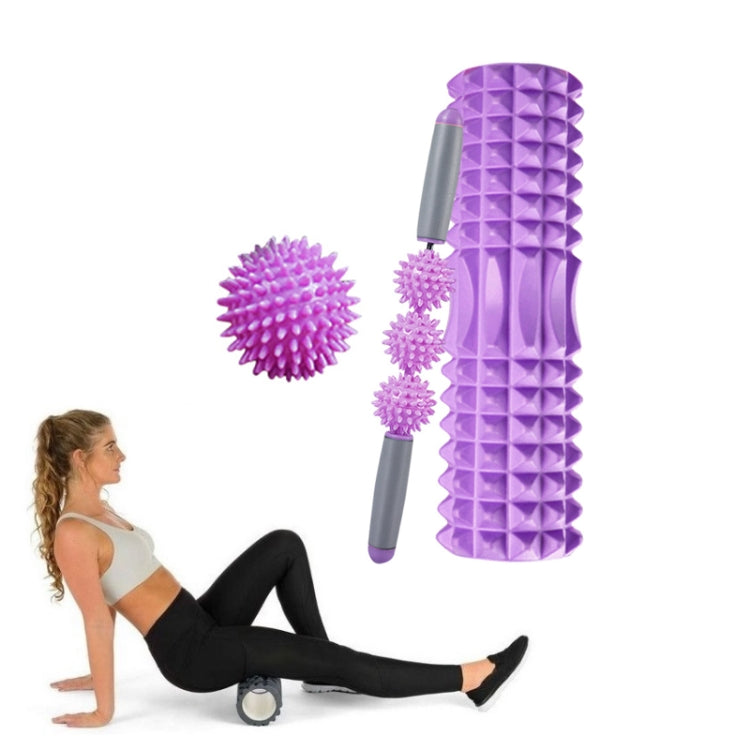 3 in 1 Eva Foam Roller Hollow Muscle Relaxation Roller Yoga Column Set, Length:, 33cm (Blue Crescent), 33cm (Pink Crescent ), 33cm (Purple Crescent ), 45cm (Pink Crescent), 45cm (Purple Crescent ), 45cm (Blue Crescent), 45cm (Pink Wolf Tooth )        ... 45cm (Purple Crescent )