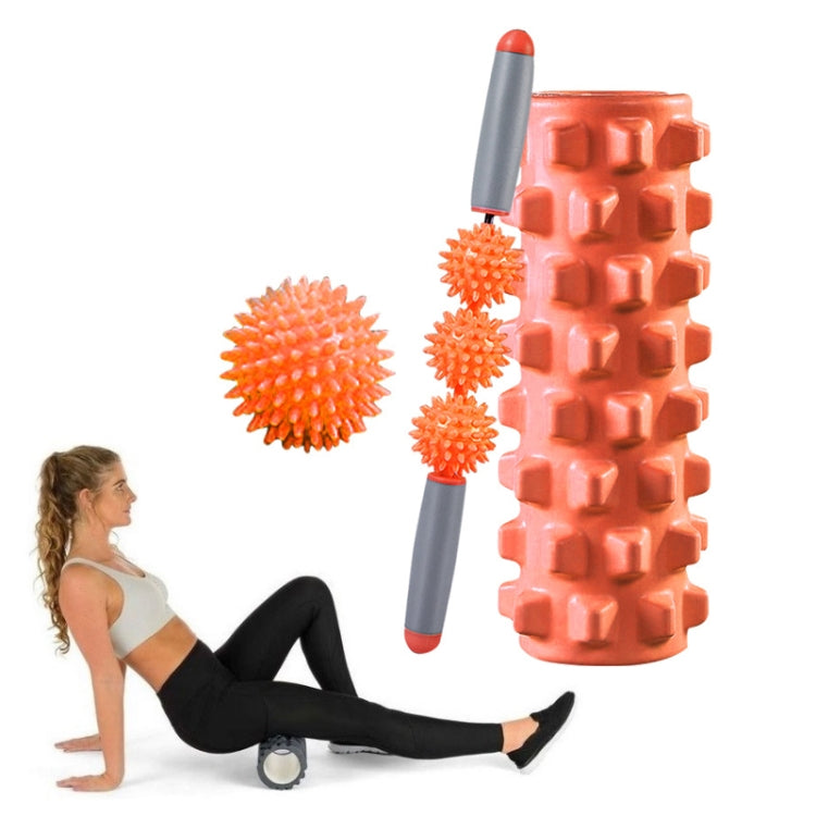 3 in 1 Eva Foam Roller Hollow Muscle Relaxation Roller Yoga Column Set, Length:, 33cm (Blue Crescent), 33cm (Pink Crescent ), 33cm (Purple Crescent ), 45cm (Pink Crescent), 45cm (Purple Crescent ), 45cm (Blue Crescent), 45cm (Pink Wolf Tooth )        ... 33cm (Orange Wolf Tooth)