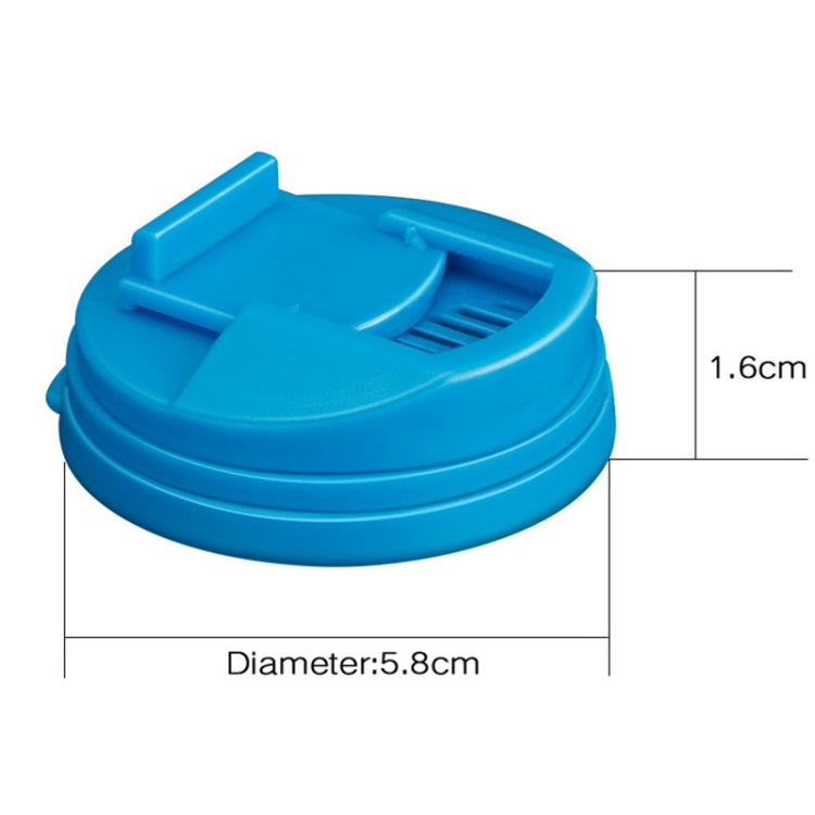 3 PCS Universal Leak-Proof Cover For Cans Push-Type Splash-Proof Cover, Blue, Yellow, Red