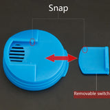 3 PCS Universal Leak-Proof Cover For Cans Push-Type Splash-Proof Cover, Blue, Yellow, Red