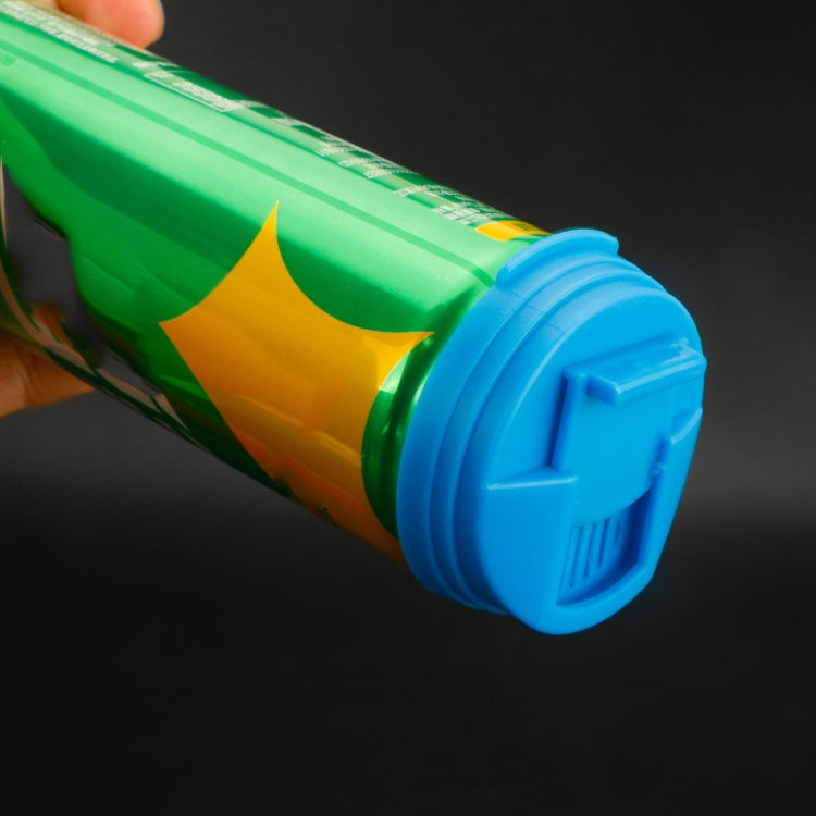 3 PCS Universal Leak-Proof Cover For Cans Push-Type Splash-Proof Cover, Blue, Yellow, Red