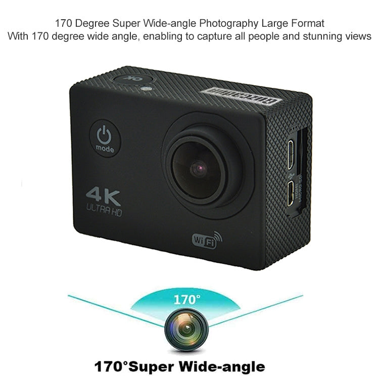 WIFI Waterproof Action Camera Cycling 4K camera Ultra Diving 60PFS kamera Helmet bicycle Cam underwater Sports 1080P Camera