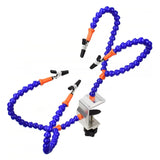 Universal Arm Thermostatic Welding Station Four-Jaw Aluminum Alloy Workbench, N-Y4BE-SY9 N-Y4BE-SY9