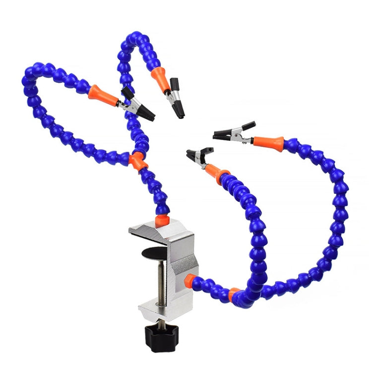 Universal Arm Thermostatic Welding Station Four-Jaw Aluminum Alloy Workbench, N-Y4BE-SY9