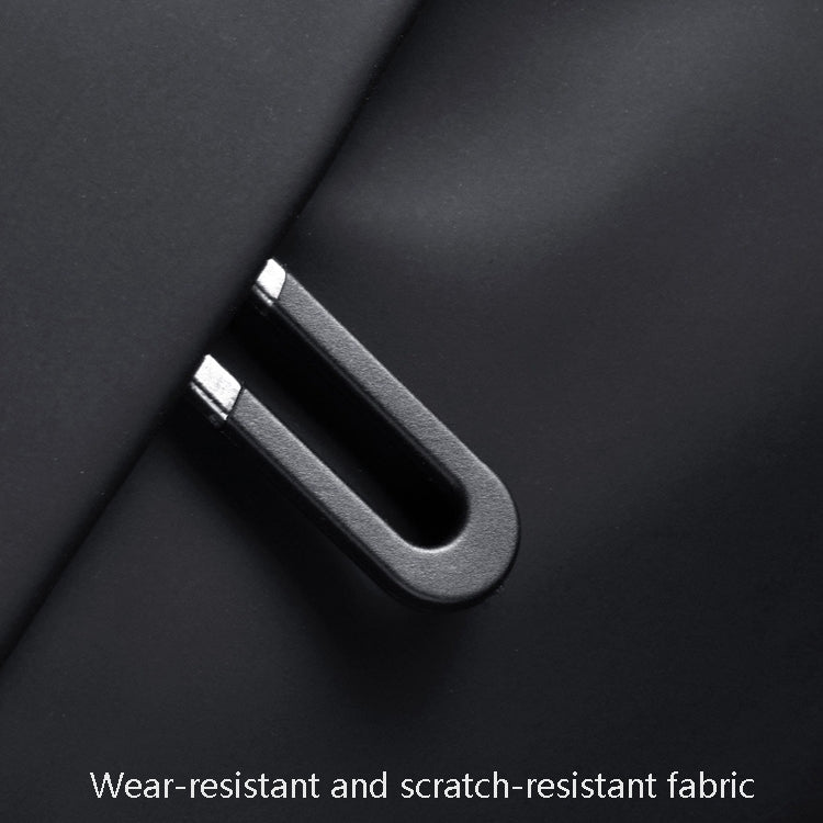 WEIXIER 8641 Men Running Waterproof Waist Bag Multifunctional Chest Bag Sports Leisure One-Shoulder Bag, Black, Dark Gray