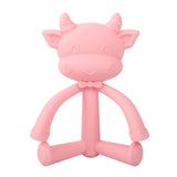 Three-Dimensional Cartoon Silicone Baby Teether Molar Rods Children Toys Maternal And Child Supplies, Gray Green, Beige, Light Coffee, Peach Powder, Scalper, Pink Sheep, Yellow Sheep, Coffee Sheep, Green Sheep, Beige Sheep