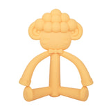 Three-Dimensional Cartoon Silicone Baby Teether Molar Rods Children Toys Maternal And Child Supplies, Gray Green, Beige, Light Coffee, Peach Powder, Scalper, Pink Sheep, Yellow Sheep, Coffee Sheep, Green Sheep, Beige Sheep