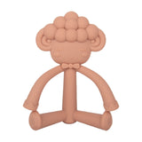 Three-Dimensional Cartoon Silicone Baby Teether Molar Rods Children Toys Maternal And Child Supplies, Gray Green, Beige, Light Coffee, Peach Powder, Scalper, Pink Sheep, Yellow Sheep, Coffee Sheep, Green Sheep, Beige Sheep