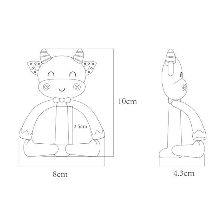 Three-Dimensional Cartoon Silicone Baby Teether Molar Rods Children Toys Maternal And Child Supplies, Gray Green, Beige, Light Coffee, Peach Powder, Scalper, Pink Sheep, Yellow Sheep, Coffee Sheep, Green Sheep, Beige Sheep