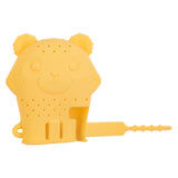 2 PCS Baby Molar Gloves Children Soothing Silicone Teether Molar Stick Maternal And Child Toy, 2pcs Orange, 2pcs Pink, 2pcs Yellow, 2pcs Purple, 2pcs Green, 2pcs Blue 2pcs Yellow Yellow