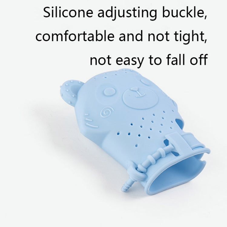 2 PCS Baby Molar Gloves Children Soothing Silicone Teether Molar Stick Maternal And Child Toy, 2pcs Orange, 2pcs Pink, 2pcs Yellow, 2pcs Purple, 2pcs Green, 2pcs Blue