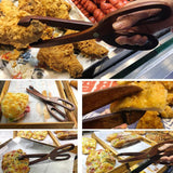 Wooden Food Clip Kitchen Household Barbecue Food Clip Dessert Pastry Bread Clip, Phoebe Clip, Scissors Clip