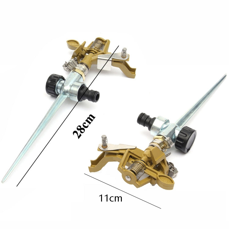 Rotating Lawn Sprinklers Zinc Alloy Gardens Agricultural Rocker Sprinklers, Rotating Lawn Sprinklers
