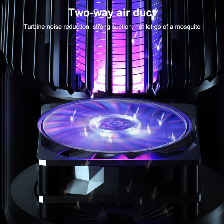 USB Photocatalyst Mosquito Killer Electrical Shock Two-In-One Mosquito Killer, White Gold (Electric Shock + Suction), Black Gold (Electric Shock + Suction), White (Electric Shock), Black (Electric Shock)