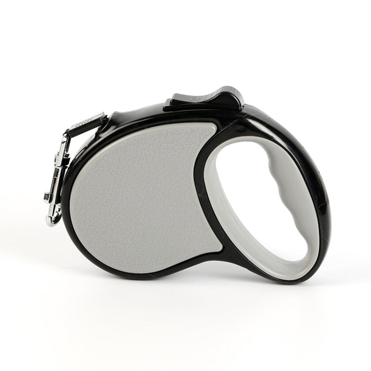 Traction Rope Automatic Retractable Tractor Portable Dog Leash, Small 3m, Large 5m Small 3m Gray