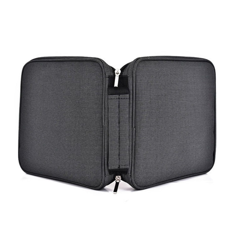 120 Color Pencil Case Large Capacity Student Portable Stationery Bag, Purple, Gray Black, Blue, Rose Red