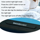 Color Screen Children Electronic Alarm Clock LCD Bedside Alarm Clock, Black Shell Universe, Black Shell Turtle, Black Whale, White Shell Prairie, White Shell Seaside