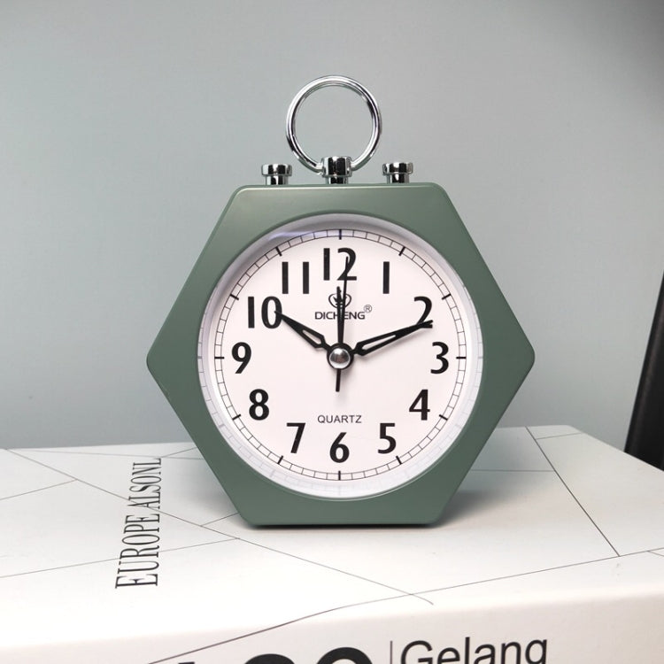 OS005 Students Mute Alarm Clock Children Bedroom Bed Night Light Alarm Clock, Red, Green, Blue, Black, Pink, Gray