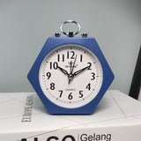 OS005 Students Mute Alarm Clock Children Bedroom Bed Night Light Alarm Clock, Red, Green, Blue, Black, Pink, Gray