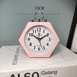 OS005 Students Mute Alarm Clock Children Bedroom Bed Night Light Alarm Clock, Red, Green, Blue, Black, Pink, Gray