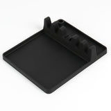 2 in 1 Kitchen Silicone Spoon Holder Shelf, Large (Gray), Medium (Gray), Medium (Black), Large (Red), Medium (Red), Large (Blue), Medium (Blue), Large (Orange), Medium (Orange), Large (Green), Medium (Green)