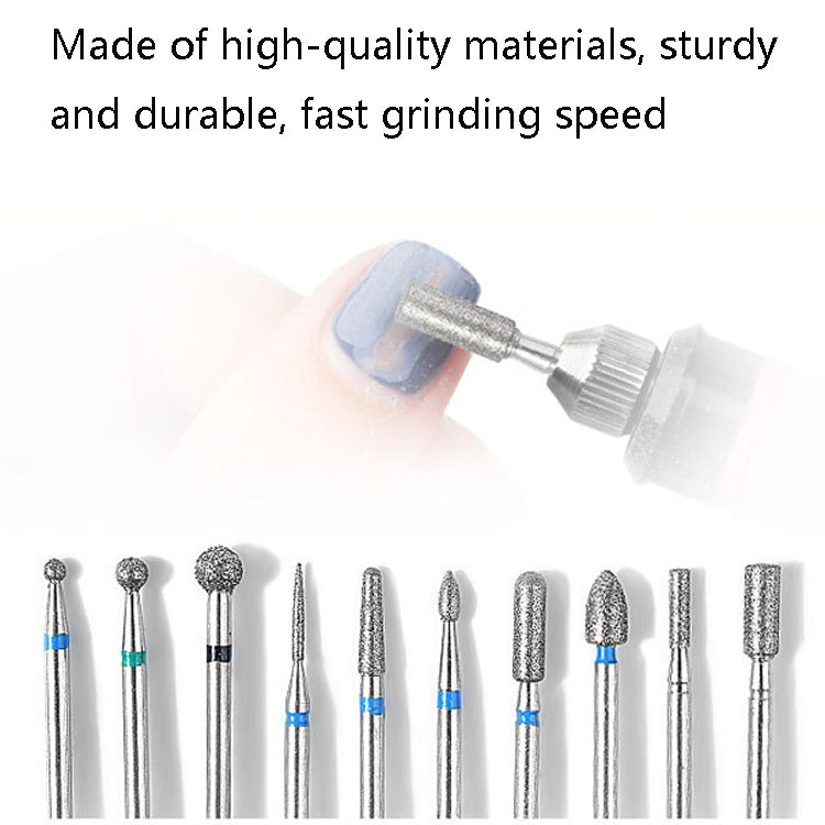 Tungsten Steel Alloy Nail Art Polished Head Set Grinding Machine Drain Brush Dead Polishing Tool, ZH01, ZH02, ZH03, ZH04, ZH05, ZH06, ZH07