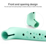 Silicone Door Handle Protector Children Anti-Collision Protector, Creamy-white, Light Green, Pink, Coffee