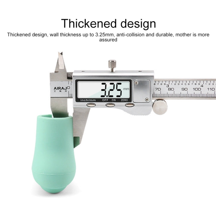 Silicone Door Handle Protector Children Anti-Collision Protector, Creamy-white, Light Green, Pink, Coffee