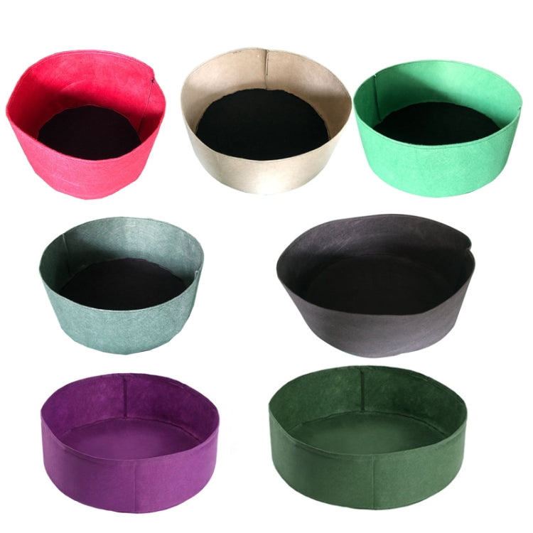 Felt Planting Barrel Indoor Outer Round Plant Bag Non-Woven Seedling Bag, 50x20cm 40L, 60x20cm 56L, 70x30cm 115L, 80x30cm 150L, 90x30cm 190L, 120x30cm 340L, 127x30cm 380L