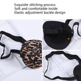 2pcs One-Eyed Dragon Pirate Makeup Eye Mask Children Groove Amblyopia Strabismus Full Cover Single Eye Mask, Black, Blue, Purple, Rose Red, Leopard