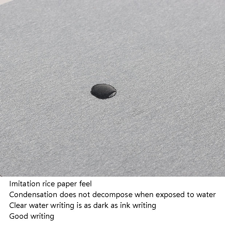 Writing Brush Water Calligraphy Practice Set Water Writing Board Reusable Water Writing Cloth, A4, A3