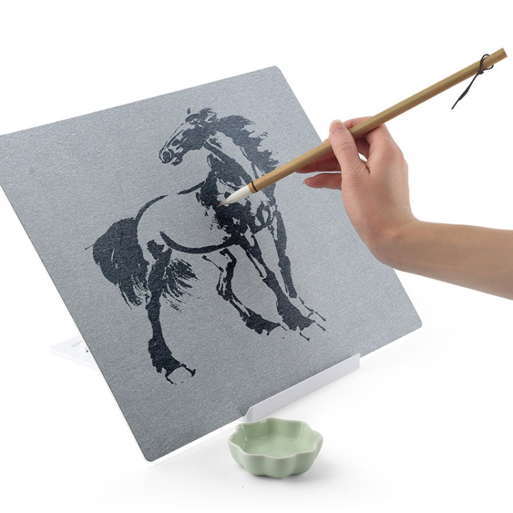 Writing Brush Water Calligraphy Practice Set Water Writing Board Reusable Water Writing Cloth, A4, A3