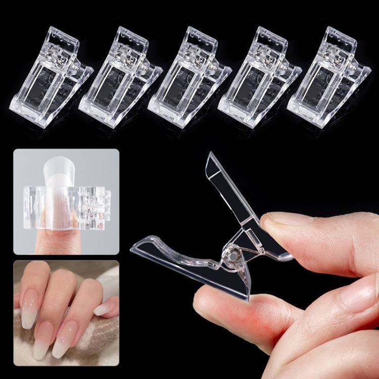 15 PCS Nail Crystal Mold Fixed Clip Crystal Glue Crystal Glue Shaping Clip