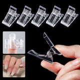 15 PCS Nail Crystal Mold Fixed Clip Crystal Glue Crystal Glue Shaping Clip
