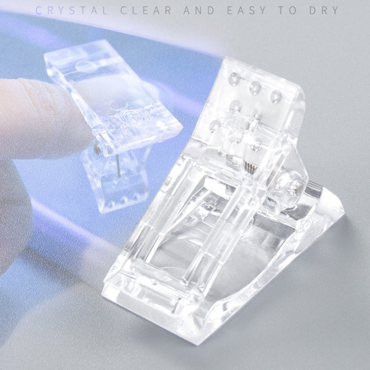 15 PCS Nail Crystal Mold Fixed Clip Crystal Glue Crystal Glue Shaping Clip