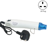 230V Soft Ceramic Hot Air Device Rubber Stamp Heat Shrinkable Film DIY Appliance, UK Plug, UK Plug( Black), UK Plug(White) UK Plug(White) White