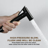 Small Shower Nozzle Toilet Rover Set, Single Sprinkler, Sprinkler+Base+1.5m Telephone Line, Sprinkler+Base+1.5m Hose, Sprinkler+Base+1.5m Hose+Corner Valve