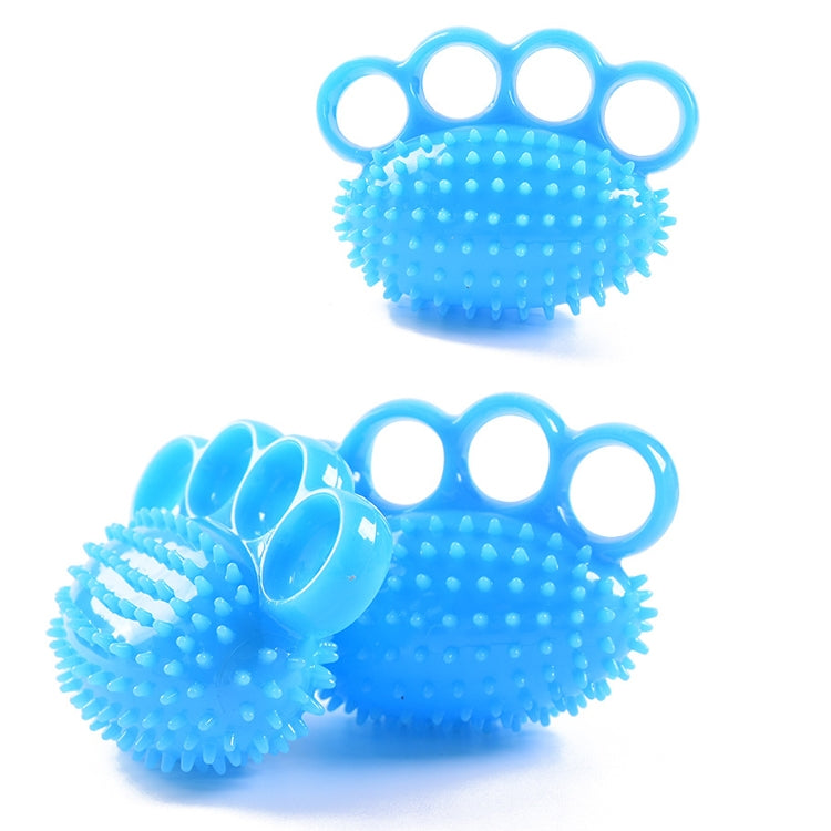 TPR Grip Ball Rehabilitation Hemiplegia Stroke Massage Finger Ball, Specification: Four Fingers, Four Fingers, Two Finger, 6cm (Light Blue), 6cm (Light Orange), 6cm (Yellow), 7cm (Sapphire), 7cm (Deep Blue), 7cm (Light Blue), 7cm (Yellow)              ...